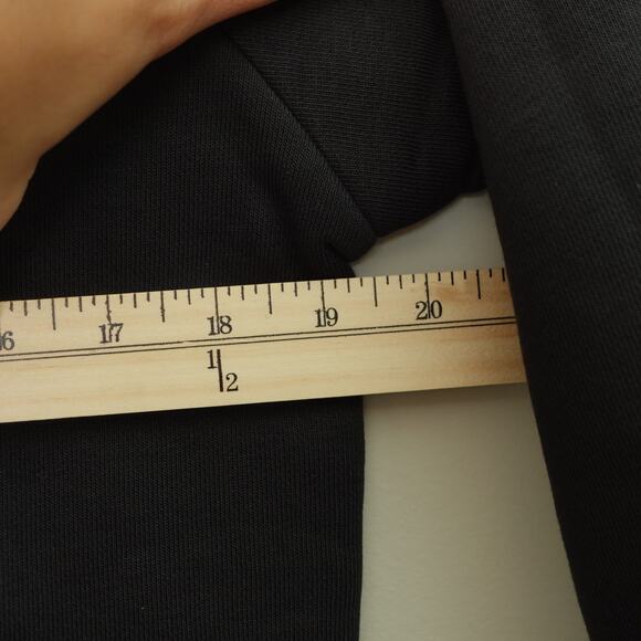 NWT Adidas Originals Sweater Essential Fleece Crew Pullover Black Size Unisex S - Picture 6 of 7